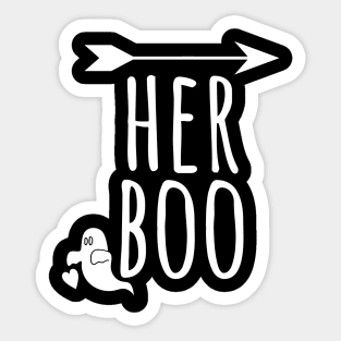 Her Boo Sticker